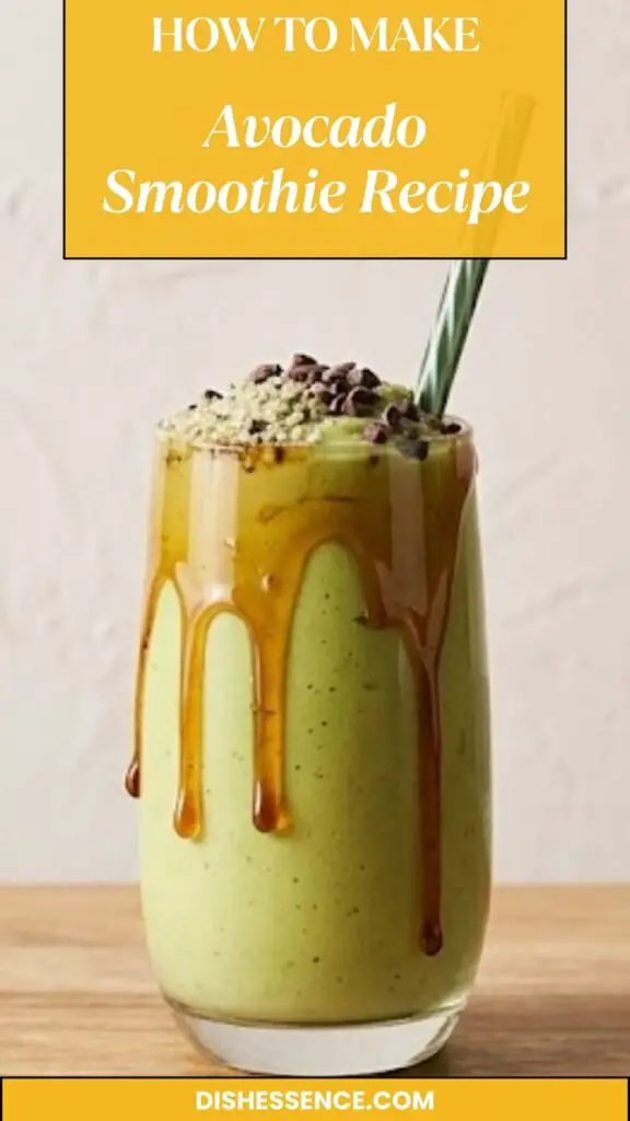 Avocado Smoothie Recipe