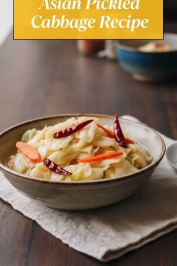Asian Pickled Cabbage Recipe