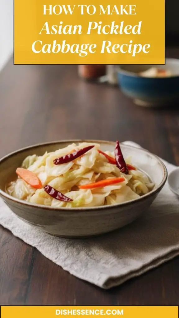 Asian Pickled Cabbage Recipe 