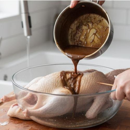 Step 4: Marinate and Seal the Cavity