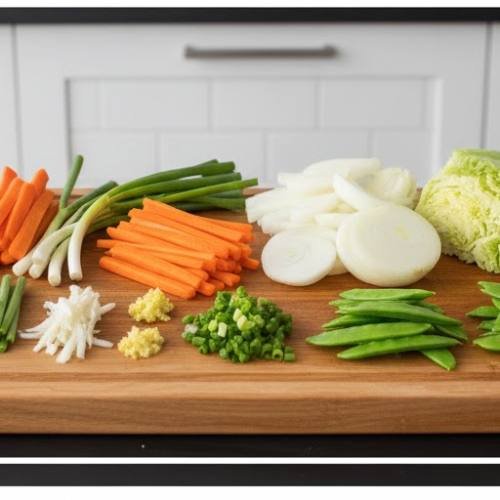 Step 2: Prepare the Vegetables