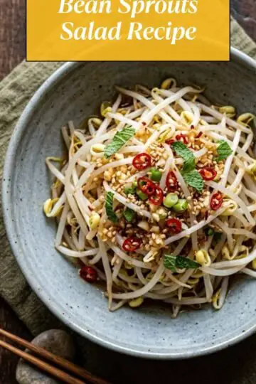 Bean Sprouts Salad Recipe